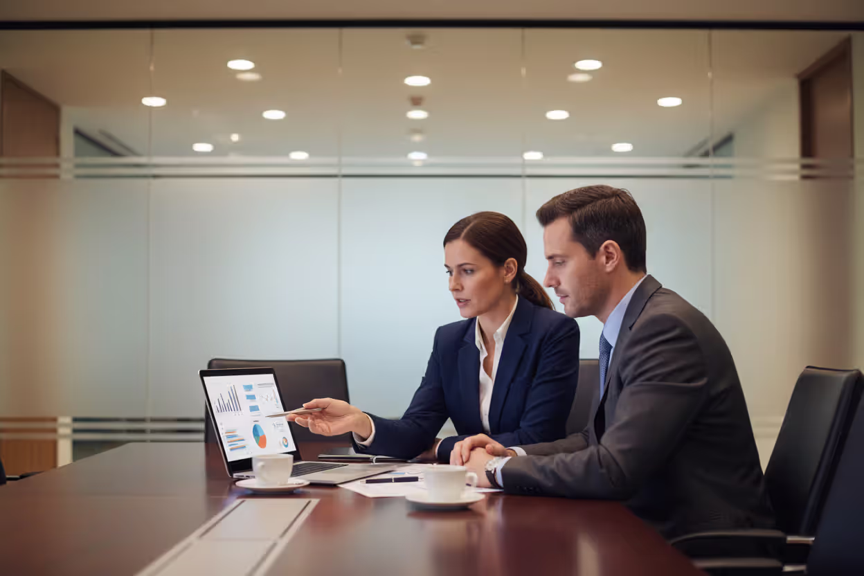 HR team comparing business travel insurance policy options