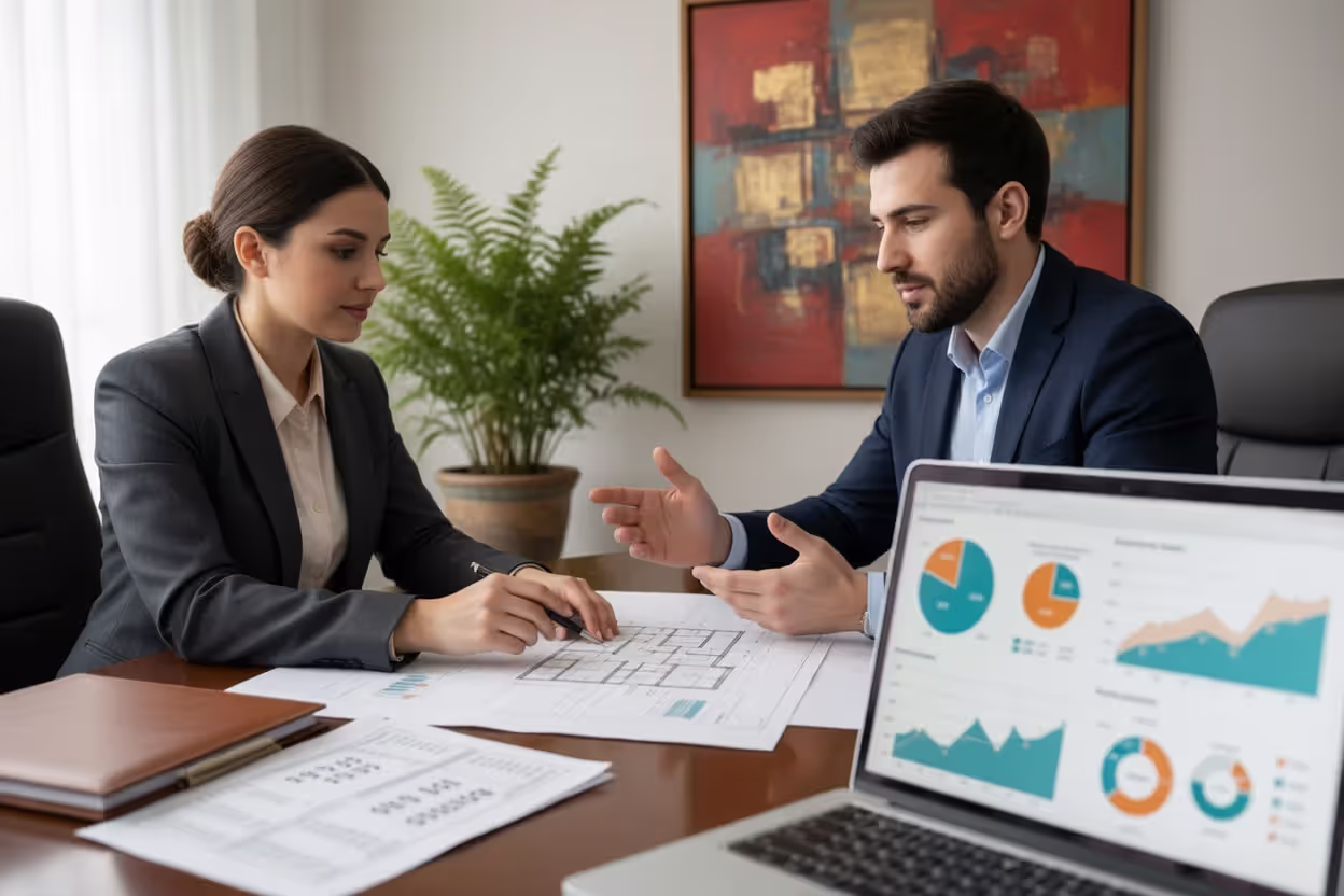 Organized travel insurance refund documents, receipts, and confirmation records on a desk